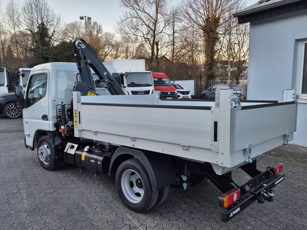 FUSO 3S15 Alukipper mit Ladekran 3 x hydr. - Kipper Transporter: das Bild 4 FUSO 3S15 Alukipper mit Ladekran 3 x hydr. - Kipper Transporter: das Bild 4
