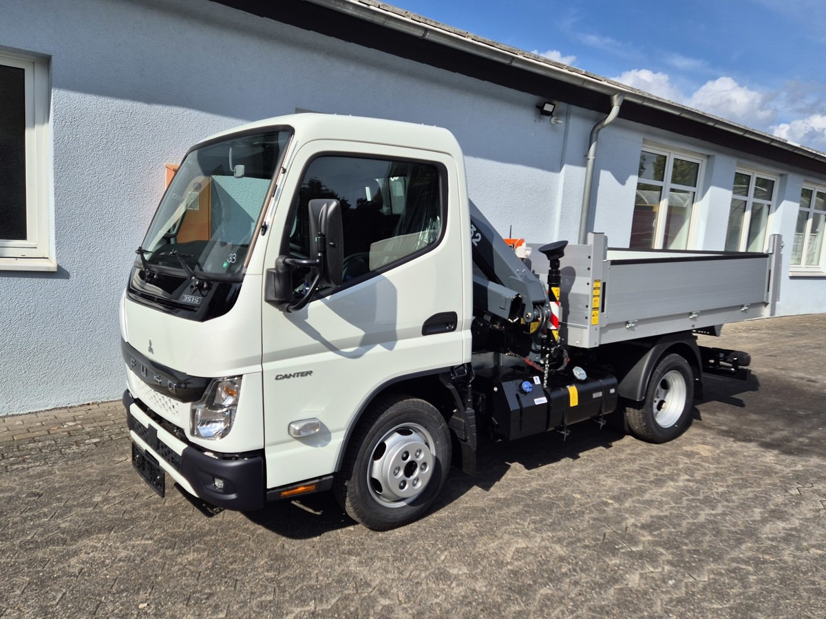 FUSO 3S15 Kipper mit Ladekran Funk 3x hydr. Kran - Kipper Transporter: das Bild 4 FUSO 3S15 Kipper mit Ladekran Funk 3x hydr. Kran - Kipper Transporter: das Bild 4