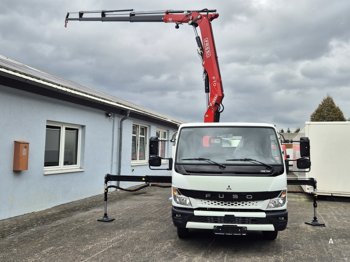 FUSO FUSO 9C18 Canter Alu Pritsche 5.5m Kran 3x hydr. - Pritsche Transporter: das Bild 4 FUSO FUSO 9C18 Canter Alu Pritsche 5.5m Kran 3x hydr. - Pritsche Transporter: das Bild 4
