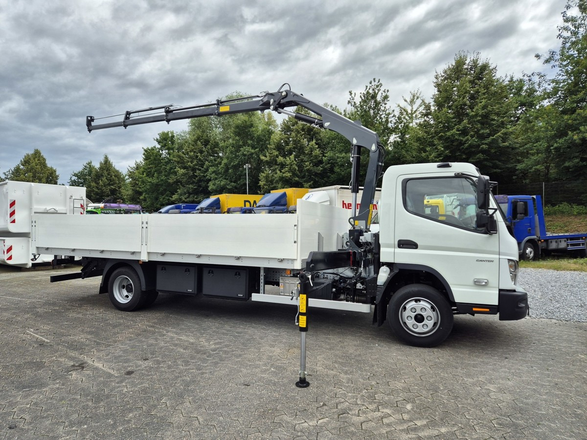 FUSO FUSO 9C18 Canter Alu Pritsche 5.5m Kran 3x hydr. - Pritsche Transporter: das Bild 5 FUSO FUSO 9C18 Canter Alu Pritsche 5.5m Kran 3x hydr. - Pritsche Transporter: das Bild 5