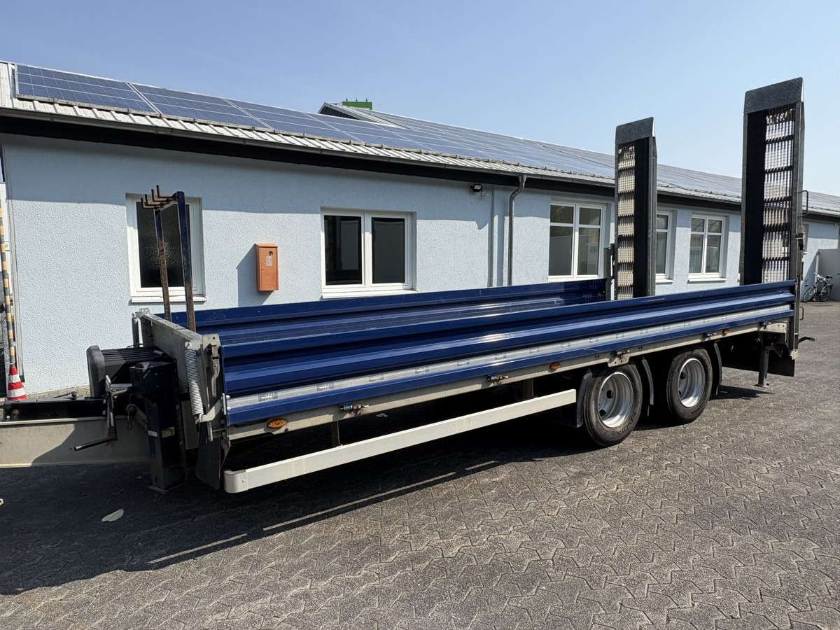 MUELLER-MITTELTAL TA-R 14,4 m. Rampen Holzboden sofort verfügbar! - Tieflader Anhänger: das Bild 1 MUELLER-MITTELTAL TA-R 14,4 m. Rampen Holzboden sofort verfügbar! - Tieflader Anhänger: das Bild 1