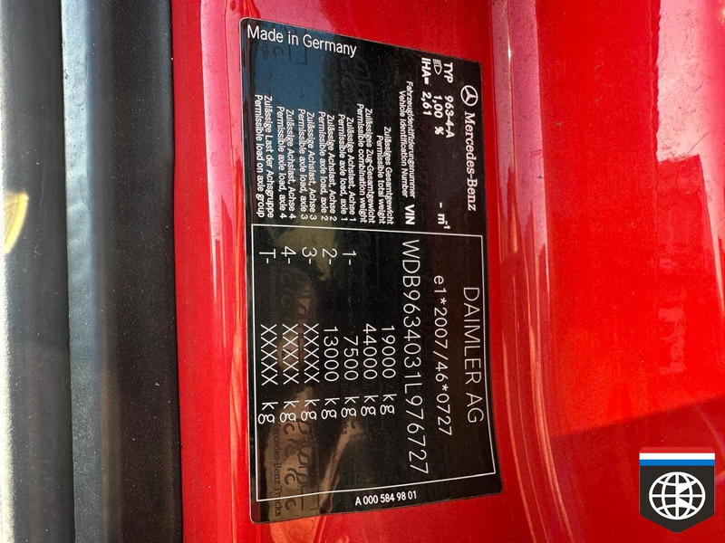 Sattelzugmaschine Mercedes-Benz ACTROS 1840 L /  SLEEPER CAB: das Bild 18