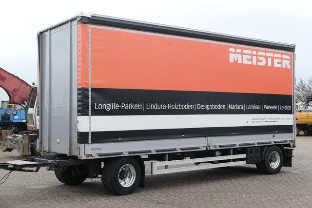 Duenschede PA 18/7, Jumbo, Bordwände, Alu-Felgen - Planenanhänger: das Bild 2 Duenschede PA 18/7, Jumbo, Bordwände, Alu-Felgen - Planenanhänger: das Bild 2
