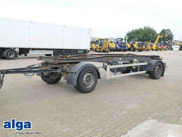 Huffermann HSA 18.70, Container, Schlitten, SAF, Luftfed. - Container/ Wechselfahrgestell Anhänger: das Bild 1 Huffermann HSA 18.70, Container, Schlitten, SAF, Luftfed. - Container/ Wechselfahrgestell Anhänger: das Bild 1