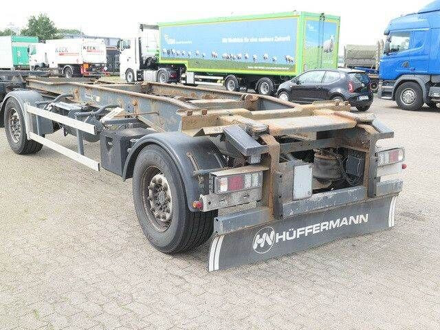 Huffermann HSA 18.70, Container, Schlitten, SAF, Luftfed. - Container/ Wechselfahrgestell Anhänger: das Bild 2 Huffermann HSA 18.70, Container, Schlitten, SAF, Luftfed. - Container/ Wechselfahrgestell Anhänger: das Bild 2