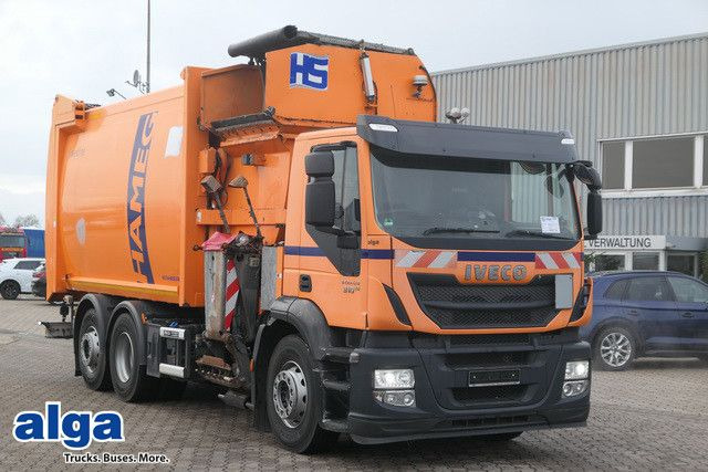 Iveco AD260SY/PS, Terberg, Seitenlader, 30m³, 140tkm - Müllwagen: das Bild 1 Iveco AD260SY/PS, Terberg, Seitenlader, 30m³, 140tkm - Müllwagen: das Bild 1