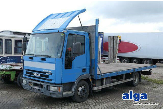 Iveco ML 75 E 4x2, Plattform, 3. Sitz, Luftfederung - Pritsche LKW: das Bild 1 Iveco ML 75 E 4x2, Plattform, 3. Sitz, Luftfederung - Pritsche LKW: das Bild 1
