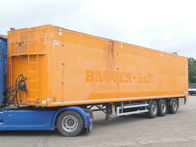 Kraker CF-200, 87m³, Lenkachse, SAF-Achsen, Liftachse - Schubboden Auflieger: das Bild 3 Kraker CF-200, 87m³, Lenkachse, SAF-Achsen, Liftachse - Schubboden Auflieger: das Bild 3