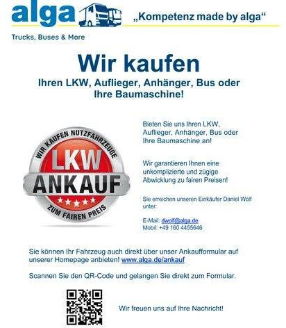 Plane LKW MAN 12.240 TGL, DOKA, LBW, AHK, Klima, 6 Sitze: das Bild 16
