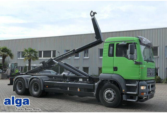 MAN 26.390 TGA BL 6x4, VDL S-21 6200, Klima, Luftfe. - Abrollkipper: das Bild 1 MAN 26.390 TGA BL 6x4, VDL S-21 6200, Klima, Luftfe. - Abrollkipper: das Bild 1
