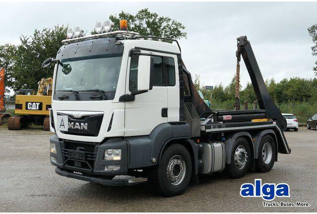 MAN 26.460 TGS BL 6x2, Multilift SLT 190, Intarder, - Seil Abrollkipper: das Bild 1 MAN 26.460 TGS BL 6x2, Multilift SLT 190, Intarder, - Seil Abrollkipper: das Bild 1