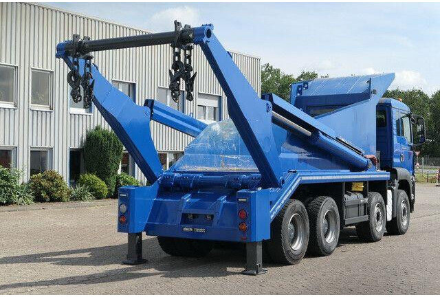 MAN 41.480 TGS 8x4, gr. Federpaket, 37tkm, 4-Achser - Seil Abrollkipper: das Bild 3 MAN 41.480 TGS 8x4, gr. Federpaket, 37tkm, 4-Achser - Seil Abrollkipper: das Bild 3