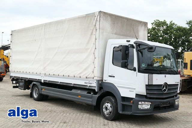 Mercedes-Benz 1221 Atego 4x2, 7.200mm lang, LBW 1,5to., Euro 6 - Plane LKW: das Bild 1 Mercedes-Benz 1221 Atego 4x2, 7.200mm lang, LBW 1,5to., Euro 6 - Plane LKW: das Bild 1