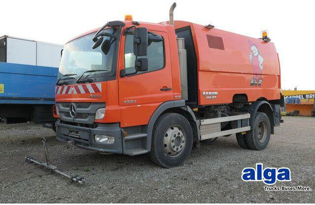 Mercedes-Benz 1323 L Atego 4x2, Faun Vaajet 6 R, Wassertank - Kehrmaschine: das Bild 1 Mercedes-Benz 1323 L Atego 4x2, Faun Vaajet 6 R, Wassertank - Kehrmaschine: das Bild 1