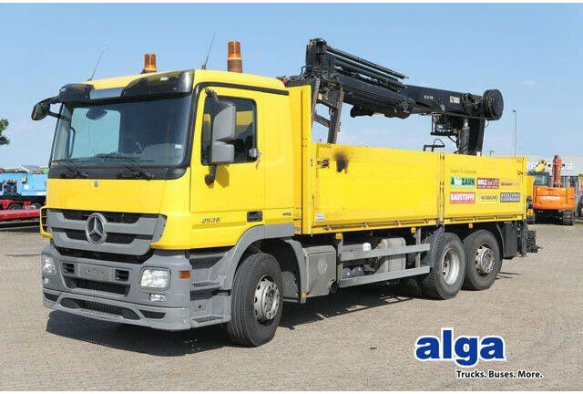 Mercedes-Benz 2536 Actros/MP3/HIAB 211DL/AHK/Klima - Pritsche LKW: das Bild 1 Mercedes-Benz 2536 Actros/MP3/HIAB 211DL/AHK/Klima - Pritsche LKW: das Bild 1