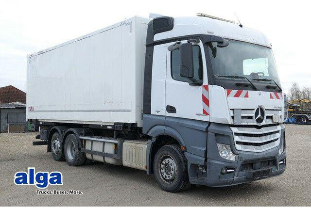 Mercedes-Benz 2545 L Actros 6x2, Retader, für Bohrgeräte, AHK - Koffer LKW: das Bild 1 Mercedes-Benz 2545 L Actros 6x2, Retader, für Bohrgeräte, AHK - Koffer LKW: das Bild 1