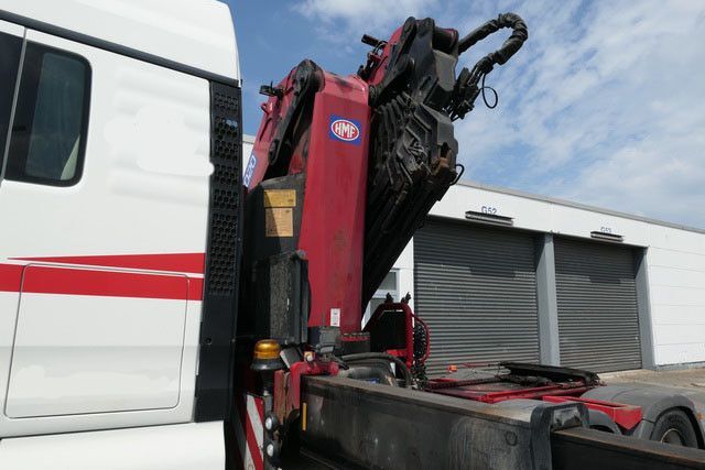 MAN 28.500 TGX 6X2-2 BLS, Kran HMF 5020-K6, Funk,23m - Sattelzugmaschine: das Bild 5 MAN 28.500 TGX 6X2-2 BLS, Kran HMF 5020-K6, Funk,23m - Sattelzugmaschine: das Bild 5