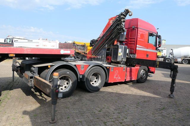 MAN 28.500 TGX 6x2, Kran PM 40528, Funk, Seilwinde - Sattelzugmaschine: das Bild 3 MAN 28.500 TGX 6x2, Kran PM 40528, Funk, Seilwinde - Sattelzugmaschine: das Bild 3
