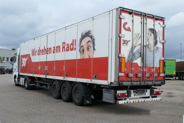Schmitz Cargobull SKO 24, Faltwand, Seitentüren,Isoliert,Luft-Lift - Koffer Auflieger: das Bild 5 Schmitz Cargobull SKO 24, Faltwand, Seitentüren,Isoliert,Luft-Lift - Koffer Auflieger: das Bild 5