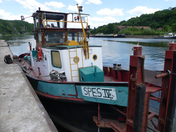 Bateau pousseur 'SPES IV - Andere Technik: das Bild 3 Bateau pousseur 'SPES IV - Andere Technik: das Bild 3