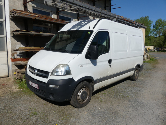 Camionnette Opel Movano (2009-184.104 km-VIN:VN1F9C2H640828605) - PKW: das Bild 1 Camionnette Opel Movano (2009-184.104 km-VIN:VN1F9C2H640828605) - PKW: das Bild 1