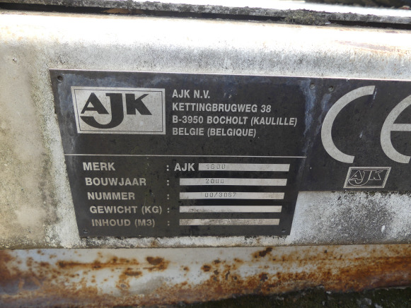 Müllwagen-Aufbau Compacteur à déchets AJK 1800: das Bild 7