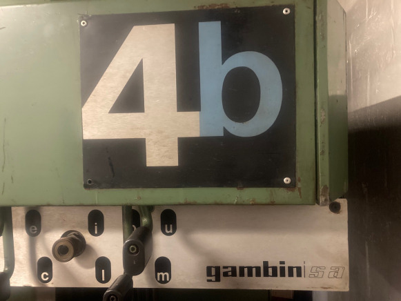 Fraiseuses universelles à console Gambin 4B - Fräsmaschine: das Bild 5 Fraiseuses universelles à console Gambin 4B - Fräsmaschine: das Bild 5