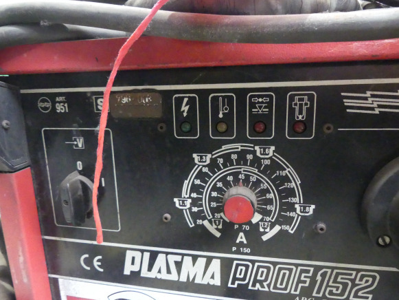 Metallbearbeitungsmaschine Machine de découpe plasma Cebora Plasma Prof 152 arc control: das Bild 8
