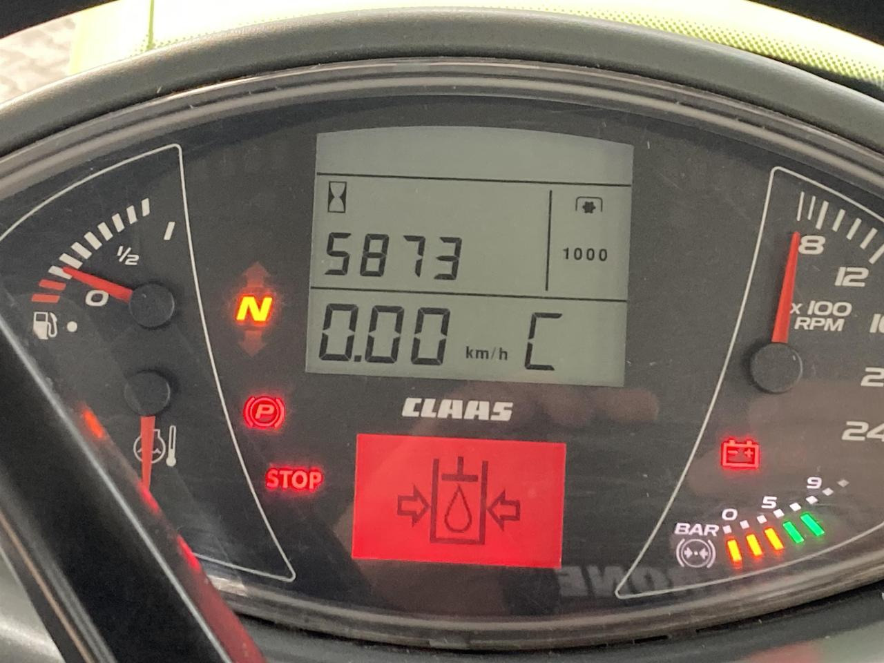 Traktor CLAAS Arion 640: das Bild 11