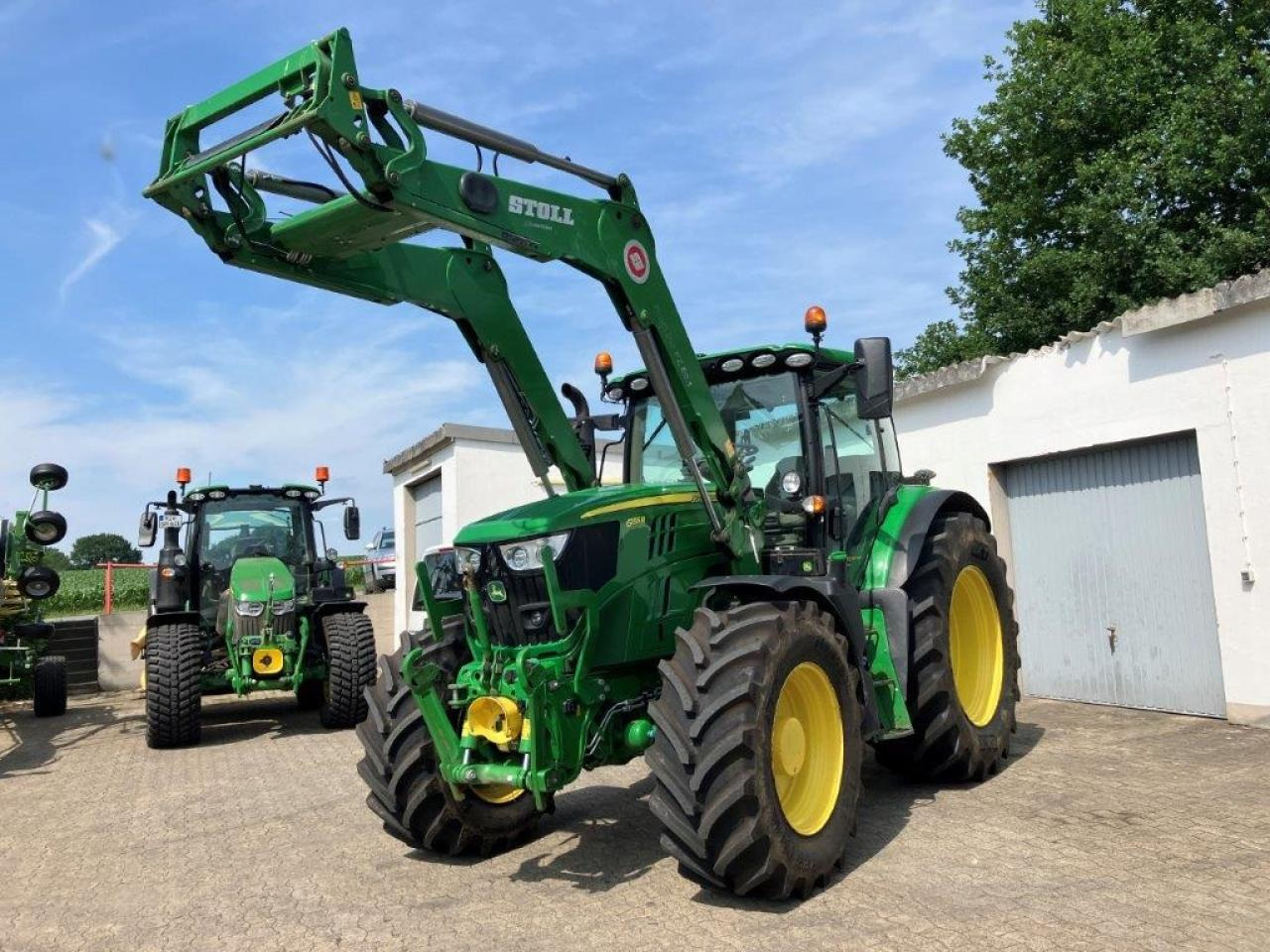 John Deere 6155R - Traktor: das Bild 1 John Deere 6155R - Traktor: das Bild 1