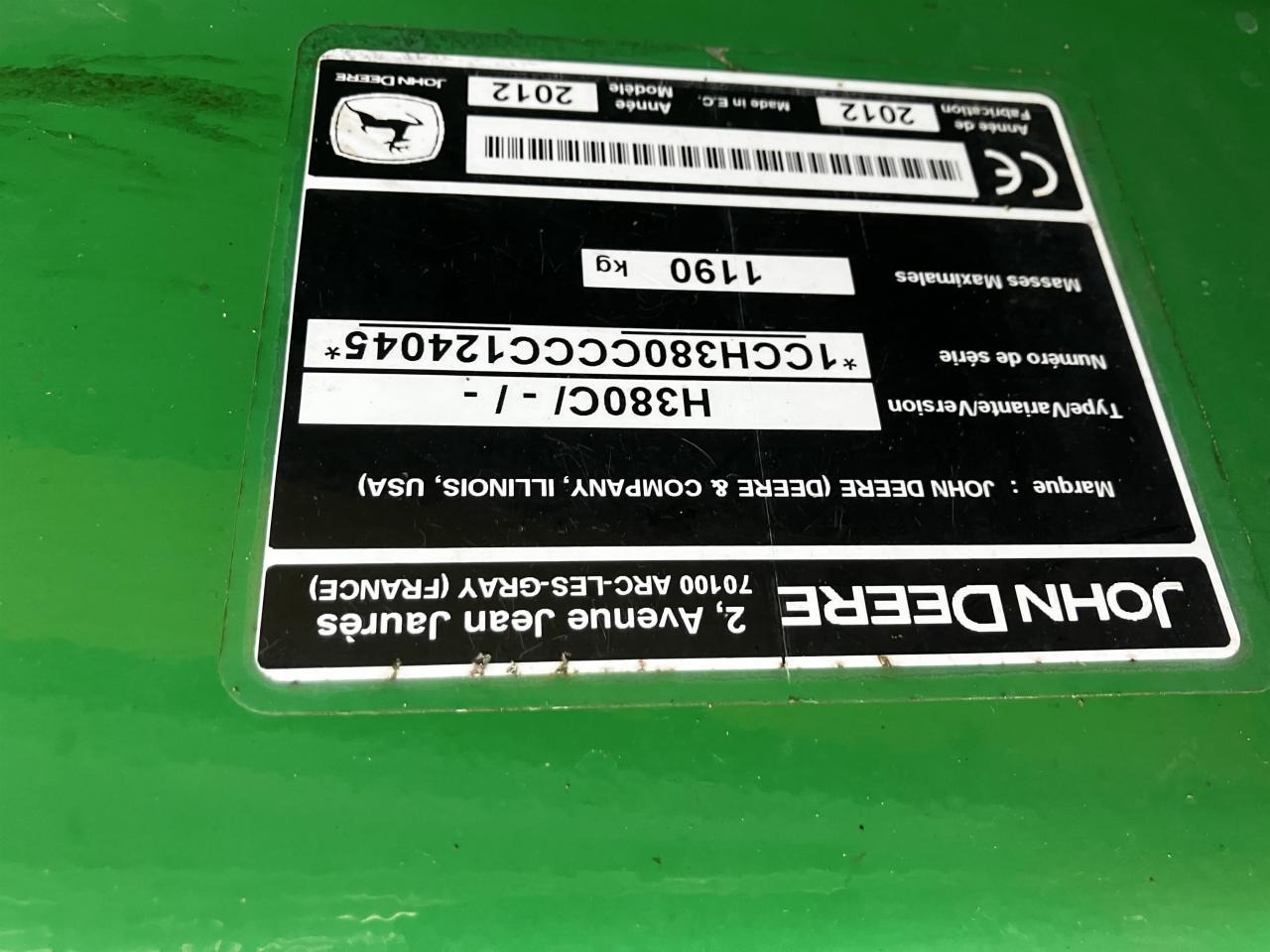 Traktor John Deere 6215R: das Bild 14