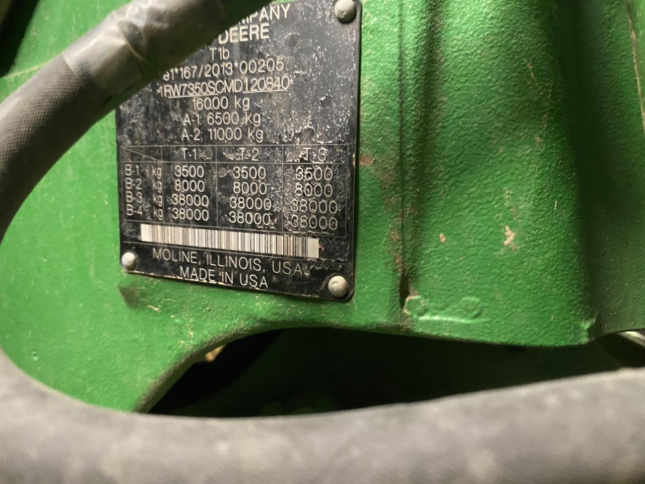 Traktor John Deere 7R 350: das Bild 6