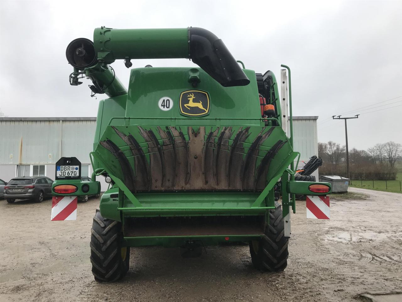 John Deere T670 - Mähdrescher: das Bild 5 John Deere T670 - Mähdrescher: das Bild 5