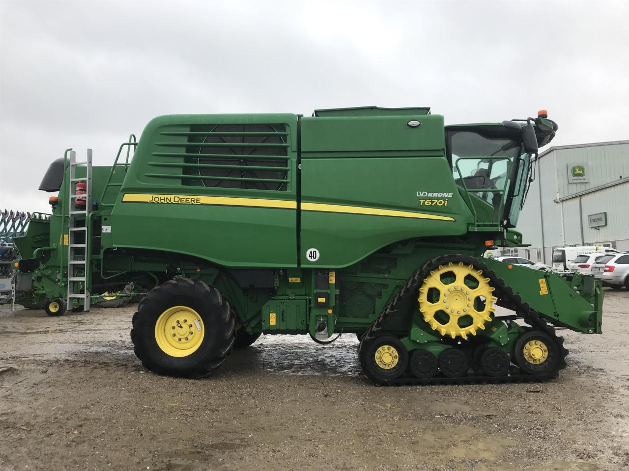 John Deere T670 - Mähdrescher: das Bild 2 John Deere T670 - Mähdrescher: das Bild 2
