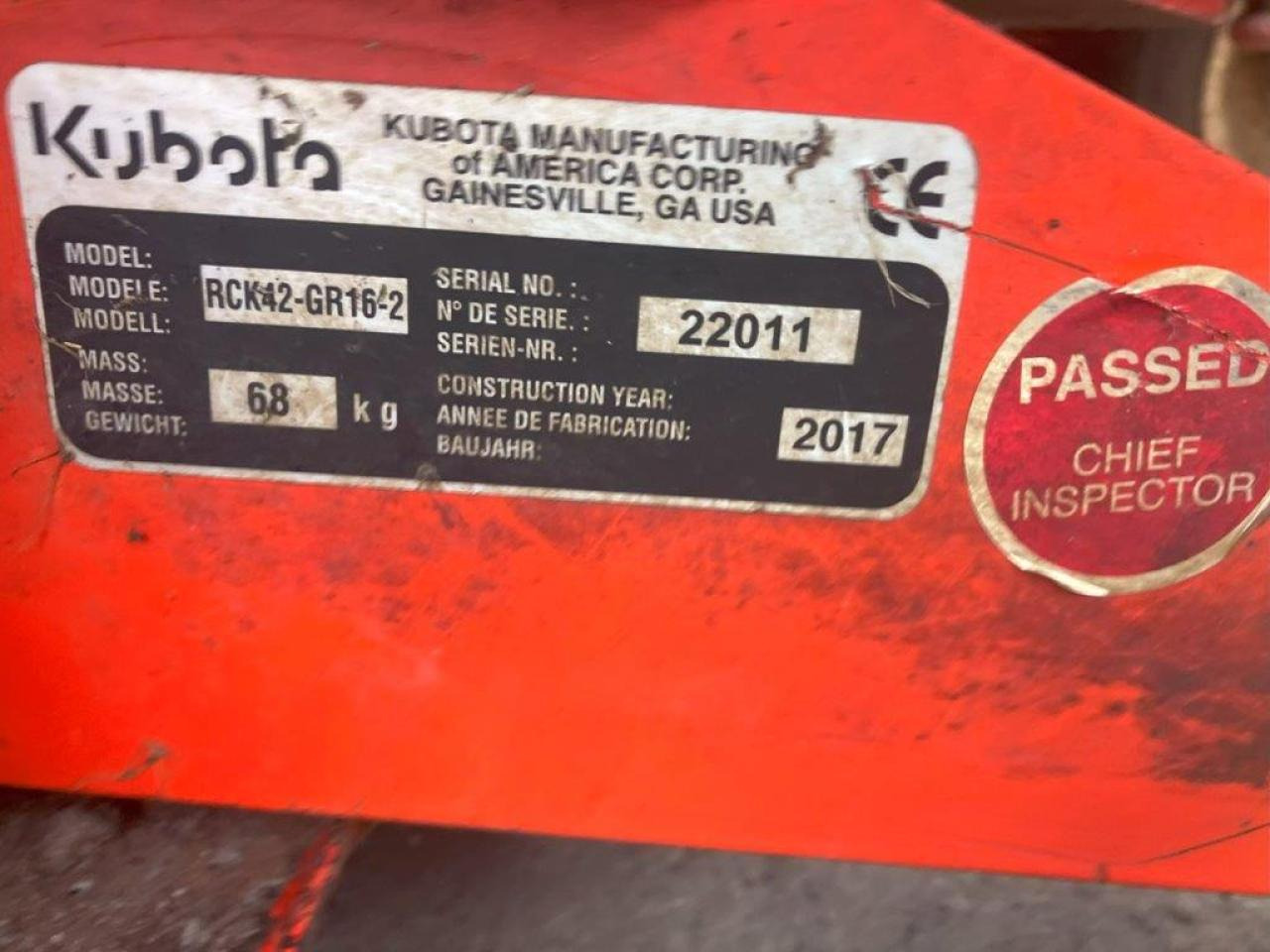 Kubota GR1600-ID-II - Rasenmäher: das Bild 2 Kubota GR1600-ID-II - Rasenmäher: das Bild 2