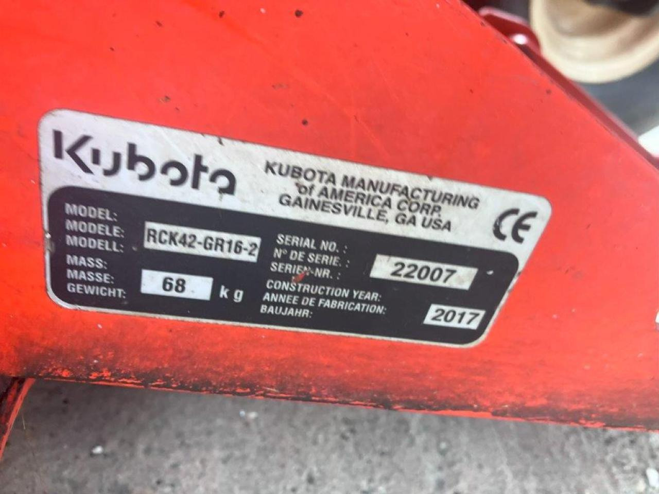 Kubota GR1600-ID-II - Rasenmäher: das Bild 2 Kubota GR1600-ID-II - Rasenmäher: das Bild 2