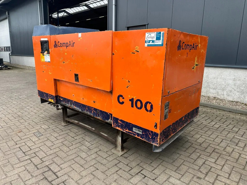 Compair C100 Mercedes OM 364 A 10.5 m3 / min 77 kW 7 Bar Silent Diesel Compressor - Luftkompressor: das Bild 4 Compair C100 Mercedes OM 364 A 10.5 m3 / min 77 kW 7 Bar Silent Diesel Compressor - Luftkompressor: das Bild 4