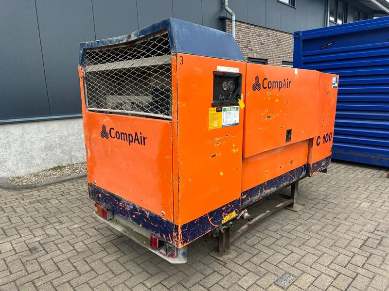 Compair C100 Mercedes OM 364 A 10.5 m3 / min 77 kW 7 Bar Silent Diesel Compressor - Luftkompressor: das Bild 2 Compair C100 Mercedes OM 364 A 10.5 m3 / min 77 kW 7 Bar Silent Diesel Compressor - Luftkompressor: das Bild 2