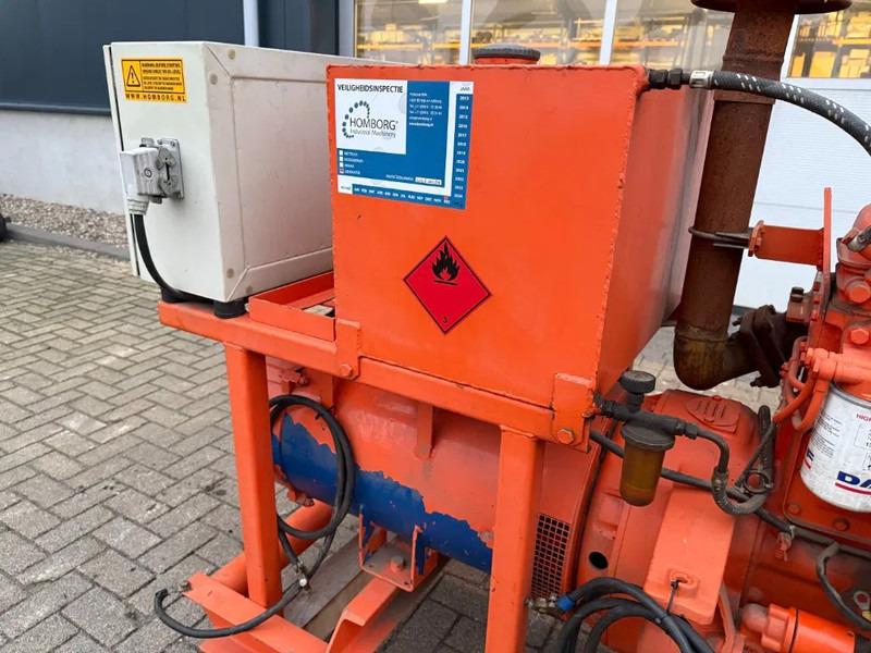 Stromgenerator DAF DT 615 Marelli 80 kVA noodstroom aggregaat generatorset 163 hours !: das Bild 8
