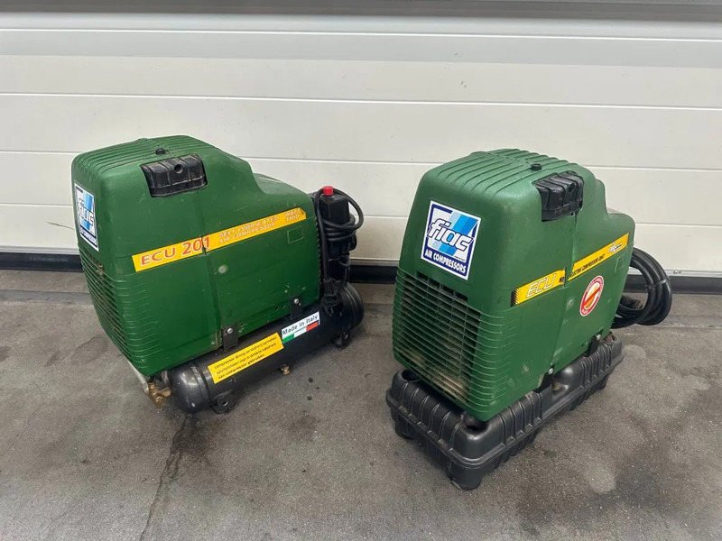 Luftkompressor Fiac Airmec ECU Olievrije Elektrische Zuigercompressor 1.5 PK 205 L / min 8 Bar: das Bild 7