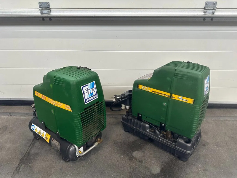 Luftkompressor Fiac Airmec ECU Olievrije Elektrische Zuigercompressor 1.5 PK 205 L / min 8 Bar: das Bild 6