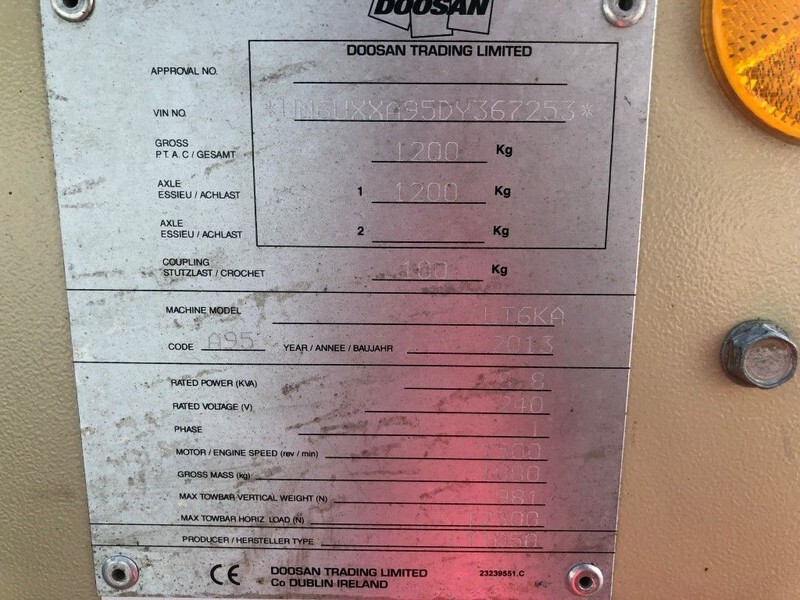 Ingersoll Rand Kubota LT6KA 9 meter light tower generator - Lichtmasten: das Bild 5 Ingersoll Rand Kubota LT6KA 9 meter light tower generator - Lichtmasten: das Bild 5