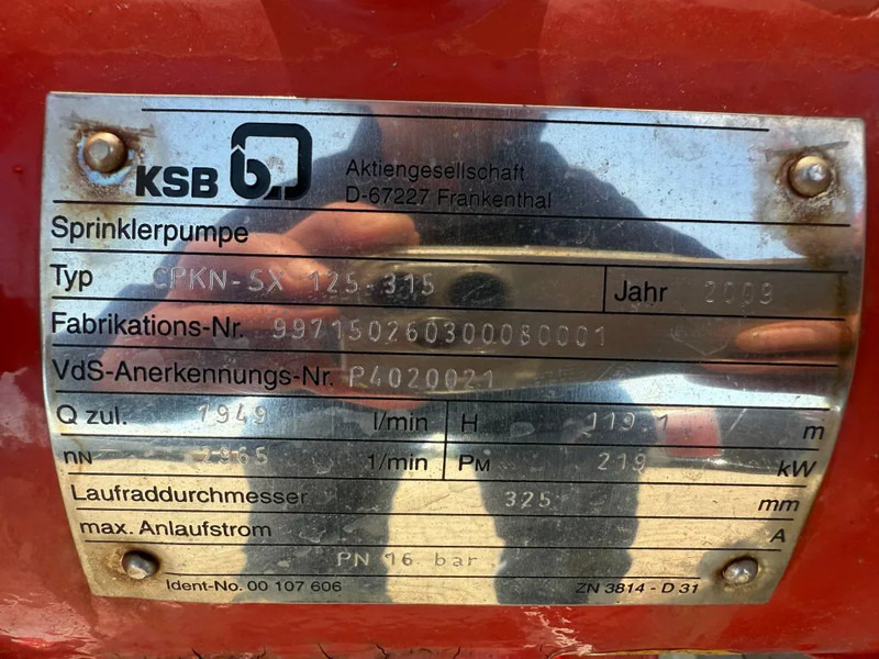 Iveco Iveco FPT NEF 67 KSB Diesel met Waterpomp 476 m3 / h 12 Bar - Wasserpumpe: das Bild 5 Iveco Iveco FPT NEF 67 KSB Diesel met Waterpomp 476 m3 / h 12 Bar - Wasserpumpe: das Bild 5