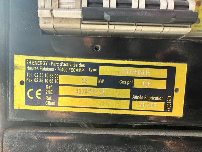 Iveco Marelli 40 KVA Supersilent generatorset in 8 ft container - Stromgenerator: das Bild 5 Iveco Marelli 40 KVA Supersilent generatorset in 8 ft container - Stromgenerator: das Bild 5