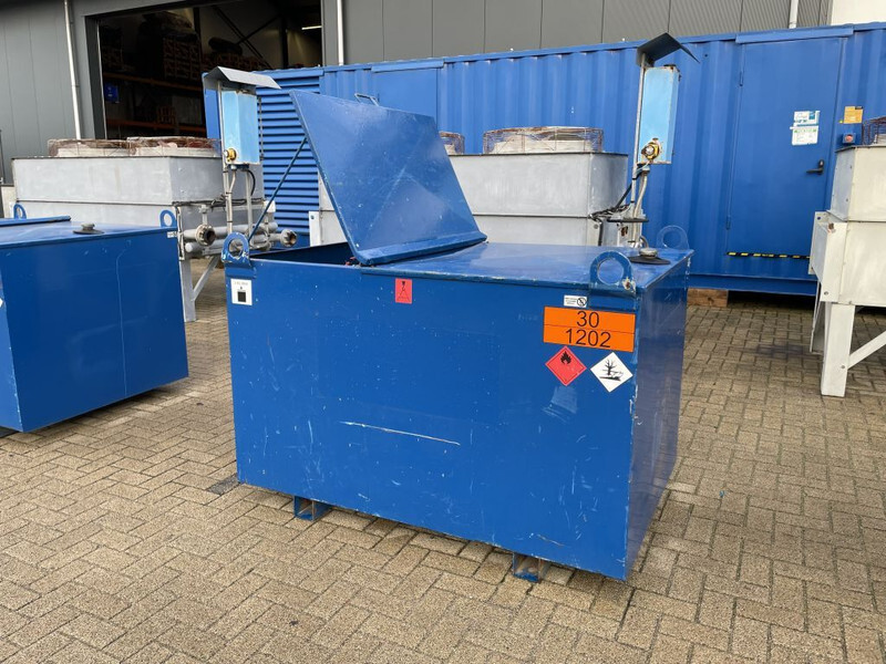 Kiwa IBC 1000 liter dieseltank met keuring - Lagertank: das Bild 5 Kiwa IBC 1000 liter dieseltank met keuring - Lagertank: das Bild 5