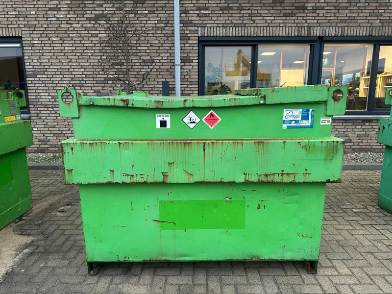 Kiwa IBC Steenbergen 2000 liter Dieseltank met handpomp Milieutank - Lagertank: das Bild 1 Kiwa IBC Steenbergen 2000 liter Dieseltank met handpomp Milieutank - Lagertank: das Bild 1