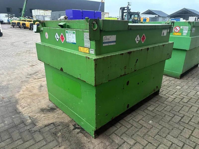 Lagertank Kiwa IBC Steenbergen 2000 liter Dieseltank met handpomp Milieutank: das Bild 15 Lagertank Kiwa IBC Steenbergen 2000 liter Dieseltank met handpomp Milieutank: das Bild 15