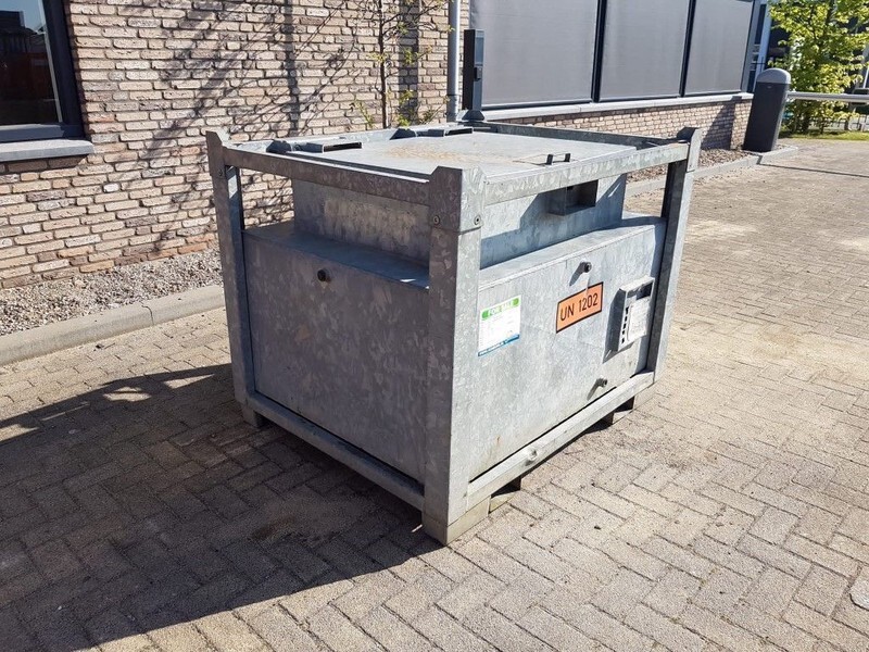 OTTO 1000 liter dieseltank IBC Gegalvaniseerd as New ! - Lagertank: das Bild 2 OTTO 1000 liter dieseltank IBC Gegalvaniseerd as New ! - Lagertank: das Bild 2