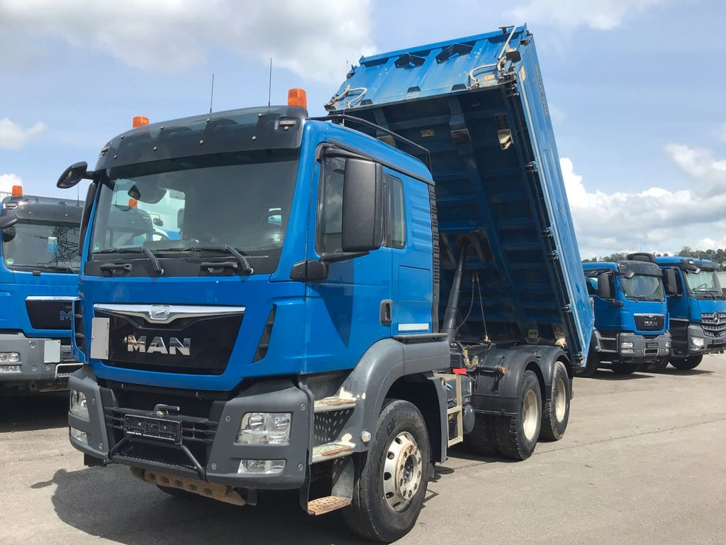 Kipper MAN TGS 26.440 6x4  Meiller Euro6 Intarder Schalter: das Bild 8