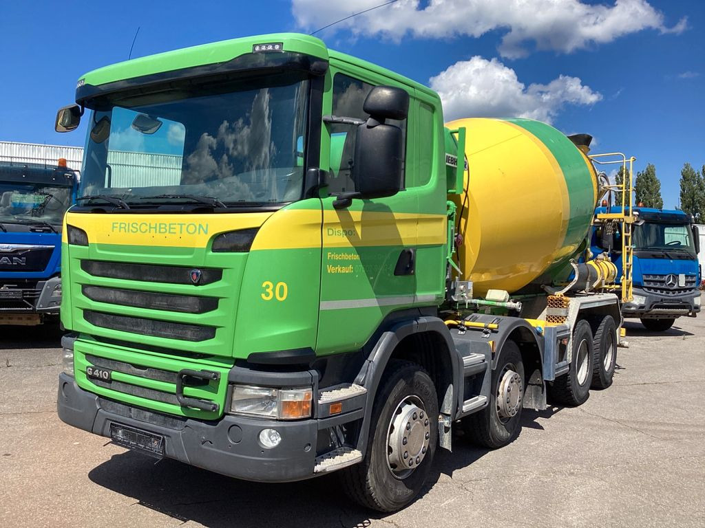 Scania G410 8x4 Liebherr HTM 904 Mischer - Fahrmischer: das Bild 1 Scania G410 8x4 Liebherr HTM 904 Mischer - Fahrmischer: das Bild 1